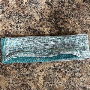 Lululemon Athletica Turquoise and Gray Headband